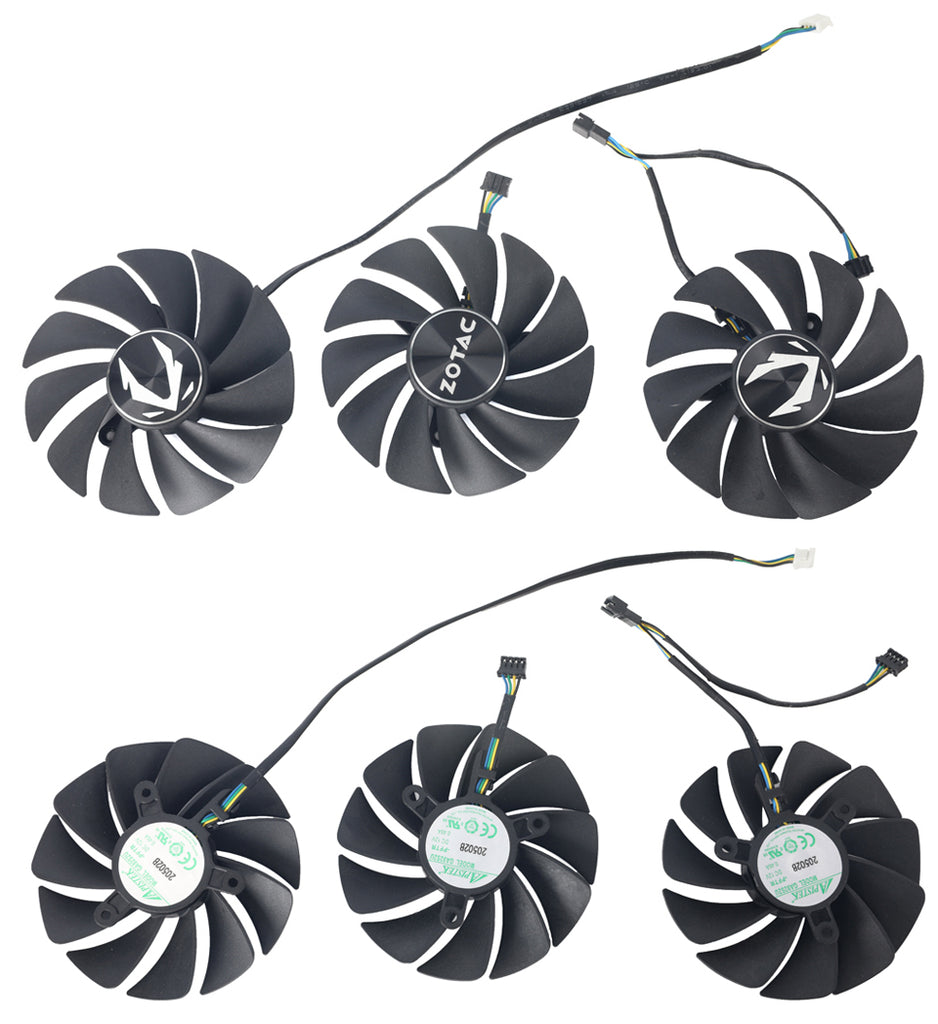 87MM GA92S2U Cooler Fan Replacement For ZOTAC GAMING GeForce RTX 3080 RTX3080 Trinity OC White Edition LHR Graphics Card Cooling