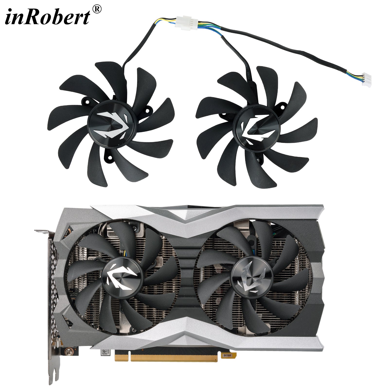 87MM CF9015H12S 12V 0.4A 4Pin RTX2060 Replacement Graphics Card 