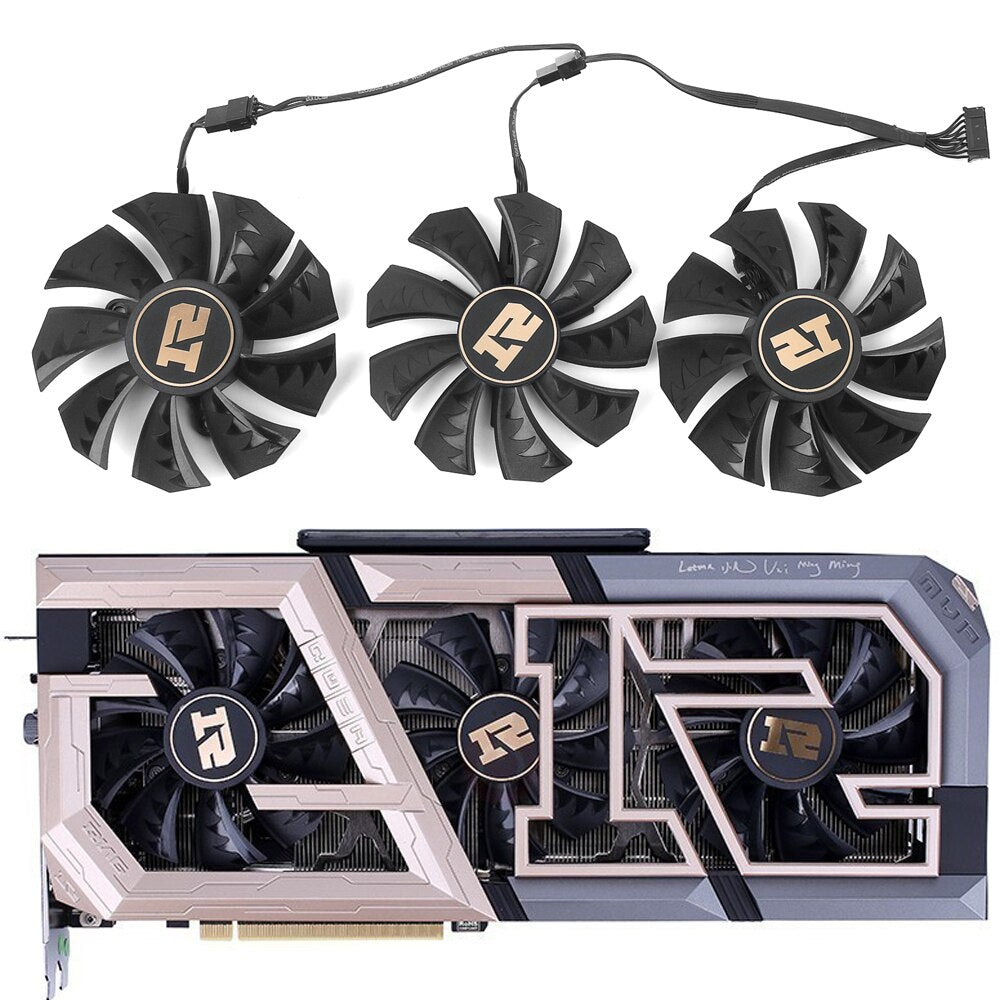 85MM PLA09215B12H Cooler Fan Replacement For COLORFUL iGame GeForce RTX 2080Ti RNG Edition GDDR6 11G Graphics Video Card