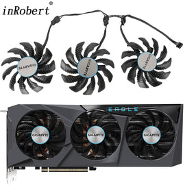 78MM GA81S2U 12V 0.38A RX6700 Video Card Fan For Gigabyte Radeon RX 6600 6700 XT GeForce RTX 3070 Ti EAGLE Cooling Graphics Fan