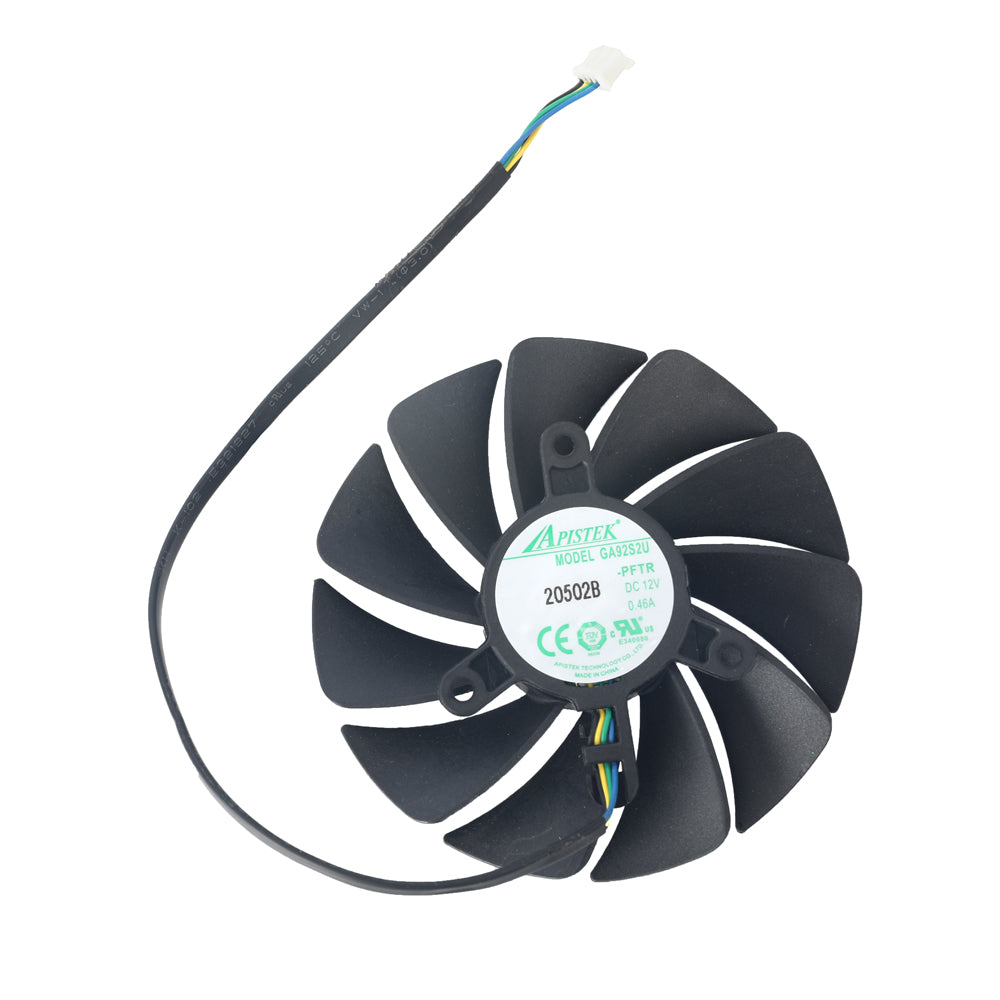 87MM GA92S2U Cooler Fan Replacement For ZOTAC GAMING GeForce RTX