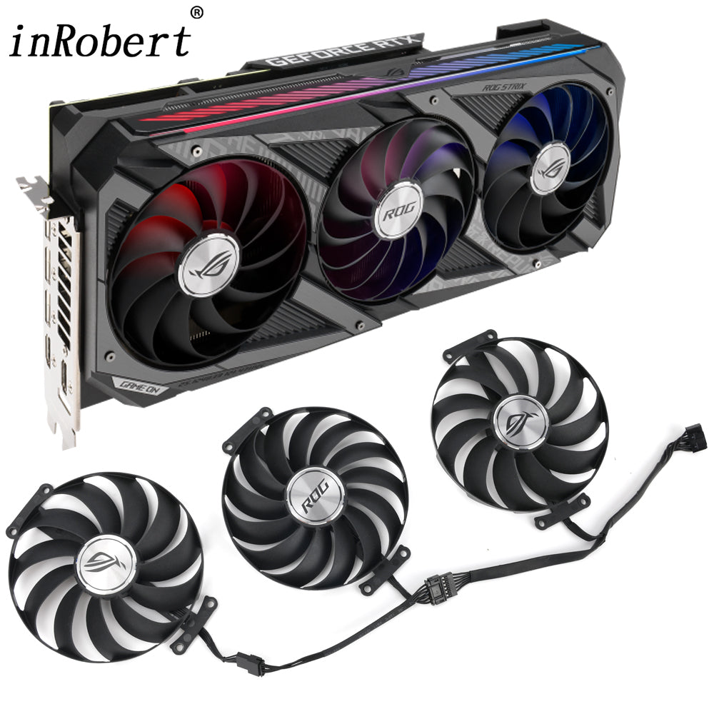 95mm Video Card Cooler Fan Replacement For ASUS ROG Strix RX 6700