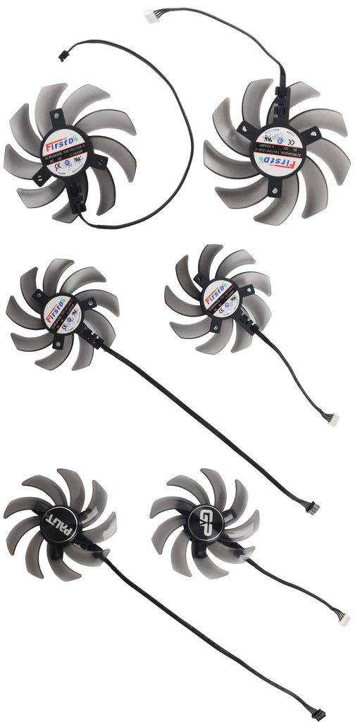 New 85mm FDC10H12S9-C 12V Cooler Fan Replacement For PALiT RTX 2060 Super 2070 2060S GamingPro OC Graphics Video Card Cooling