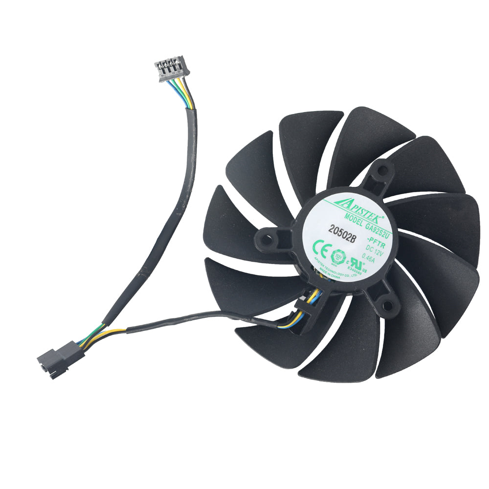 87MM GA92S2U Cooler Fan Replacement For ZOTAC GAMING GeForce RTX ...