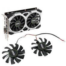 Load image into Gallery viewer, 75MM HA8010H12F-Z 2Pin GTX1650 Video Card Cooling Fan For MSI GTX 1650 SUPER VENTUS XS Graphics Card Fans