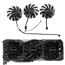 Load image into Gallery viewer, 82MM T128015SU RTX2070 RTX2080 SUPER Graphics Card For Gigabyte RTX 2070 2080 SUPER Gaming GPU