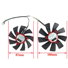Load image into Gallery viewer, inRobert Video Card Fan Replacement Cooler for Zotac Gaming RTX 2060 Graphics Card ZT-T20600K-10M